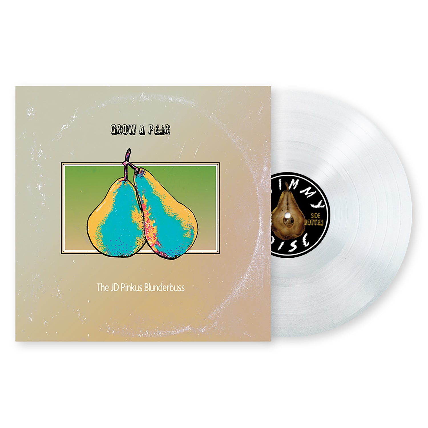 JD Pinkus - Grow A Pear - New Lp Record 2024 Shimmy Disc Clear Vinyl - Psychedelic Rock / Bluegrass - Shuga Records