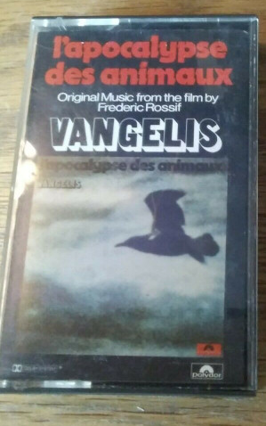 Vangelis Papathanassiou – L'Apocalypse Des Animaux - Used Cassette 1973 Polydor Tape - Ambient - Shuga Records