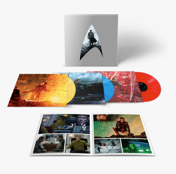 Michael Giacchino - Star Trek Into Darkness - New 3 LP Record 2024 Varese Sarabande Red, Yellow, Blue Vinyl & Photo Booklet - Soundtrack - Shuga Records