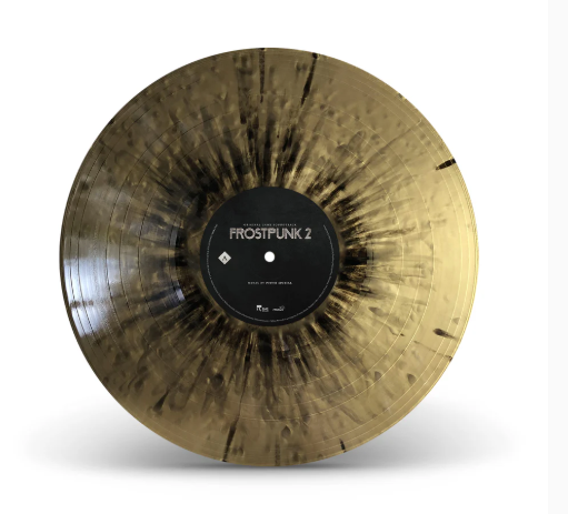 Piotr Musiał - Frostpunk 2 - New LP Record 2025 Bit Gold & Black Splatter Vinyl - Video Game Soundtrack - Shuga Records