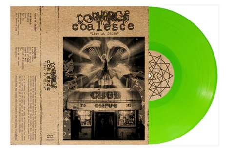Converge - Live At CBGBs - New LP Record 2025 Deathwish Lime Green Vinyl - Punk / Metal - Shuga Records