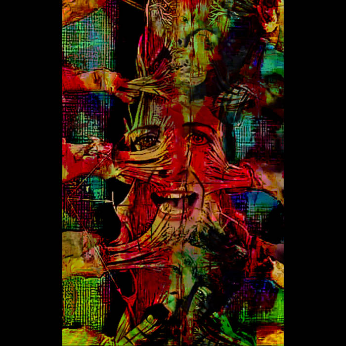 Death Pyre / Heavy Pauses - Split Tape - New Cassette 2025 No Sides Gold Tape - Chicago Experimental Electronic / Darkwave / Drone