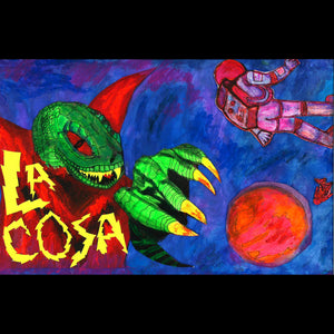 La Cosa - Space Pirates - New Cassette 2018 Planet La Cosa Self Released Blue Tape - Chicago Psychedelic Rock - Shuga Records