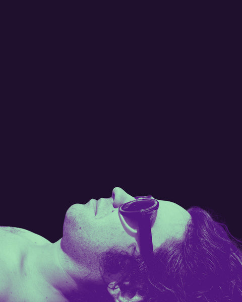Lavender Haze - My Mind's On Fire - New Cassette 2026 Monoblack Purple Glitter Tape - Chicago Rock - Shuga Records