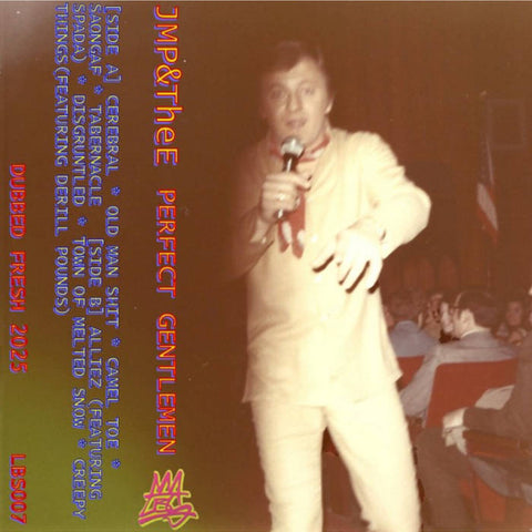 JMP & The E - PERFECT GENTLEMEN - New Cassette 2025 LBS Tape - Indiana Hip Hop / Kalamazoo - Shuga Records