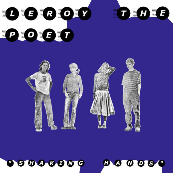 Leroy the Poet - Shaking Hands Single - New 7" Record 2026 Shuga USA Crab Vinyl - Chicago Indie Rock - Shuga Records