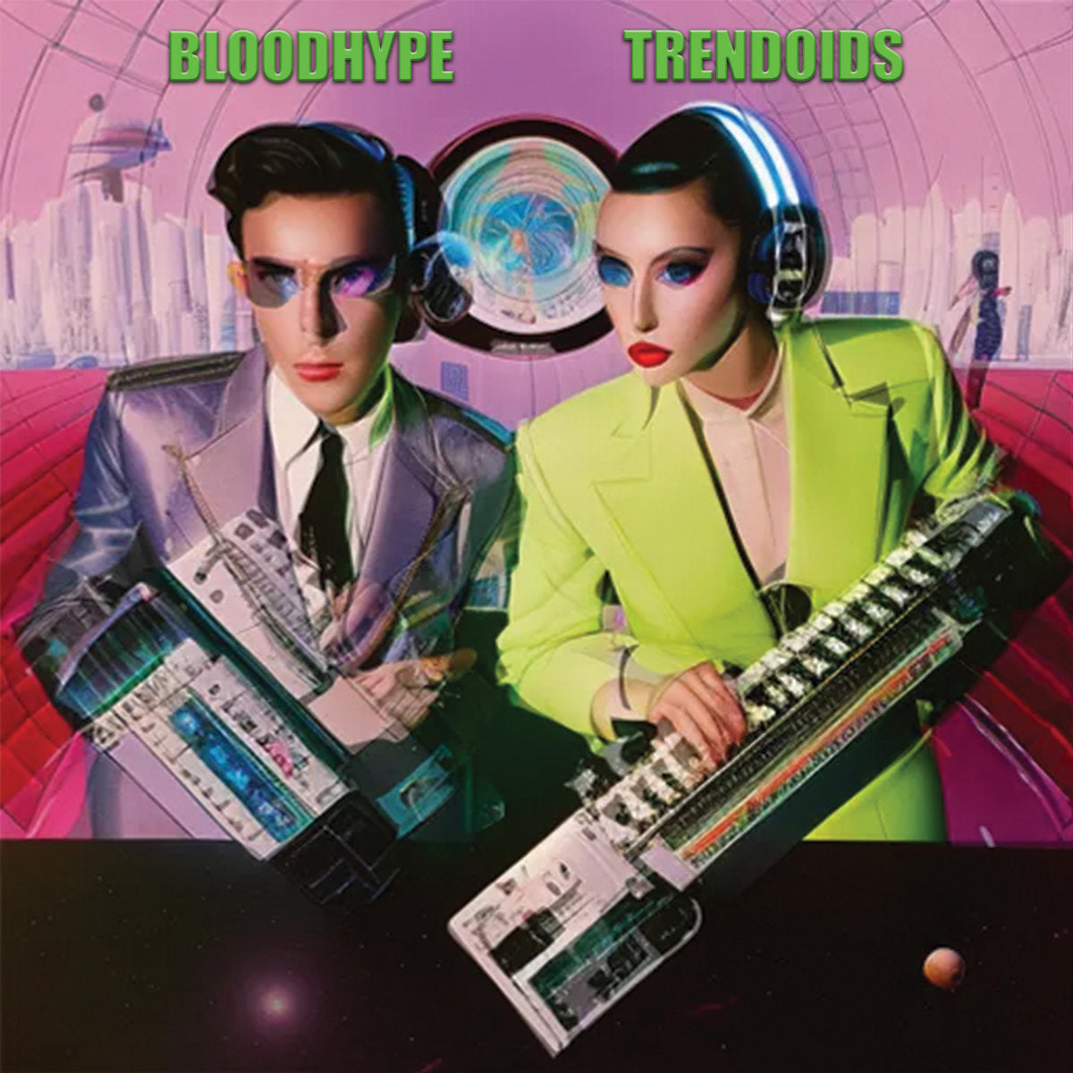 Bloodhype - Trendoids - New LP Record 2024 Dark Circles Tape - Electropop / Vaporwave
