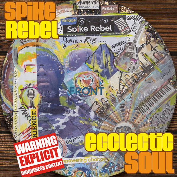 Spike Rebel - Ecclectic Soul - New LP Record 2024 Soulstice Purple Vinyl - Chicago Funk / Soul / House - Shuga Records