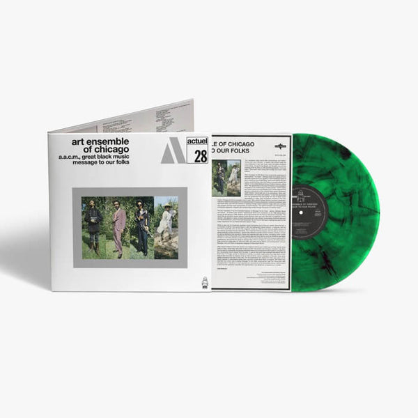 The Art Ensemble of Chicago - Message to Our Folks (1969) - New LP Record 2024 BYG Green Marbled 180 gram Vinyl - Free Jazz - Shuga Records