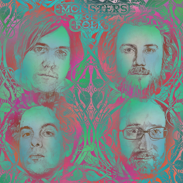 Monsters of Folk - Monsters of Folk (2009) - New 2 LP Record 2024 ATO Barnes & Noble Exclusive White/Green Splatter Vinyl & Poster - Indie Rock / Folk Rock / Soft Rock - Shuga Records