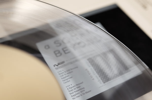 Teddy Atkatz and Nyco - A Square Beyond - New LP Record 2025 Self Released Clear 180 gram Vinyl, Letterpress Cover, Lyric Sheet, 10 Postcards, Sticker & Poster - Pop - Shuga Records