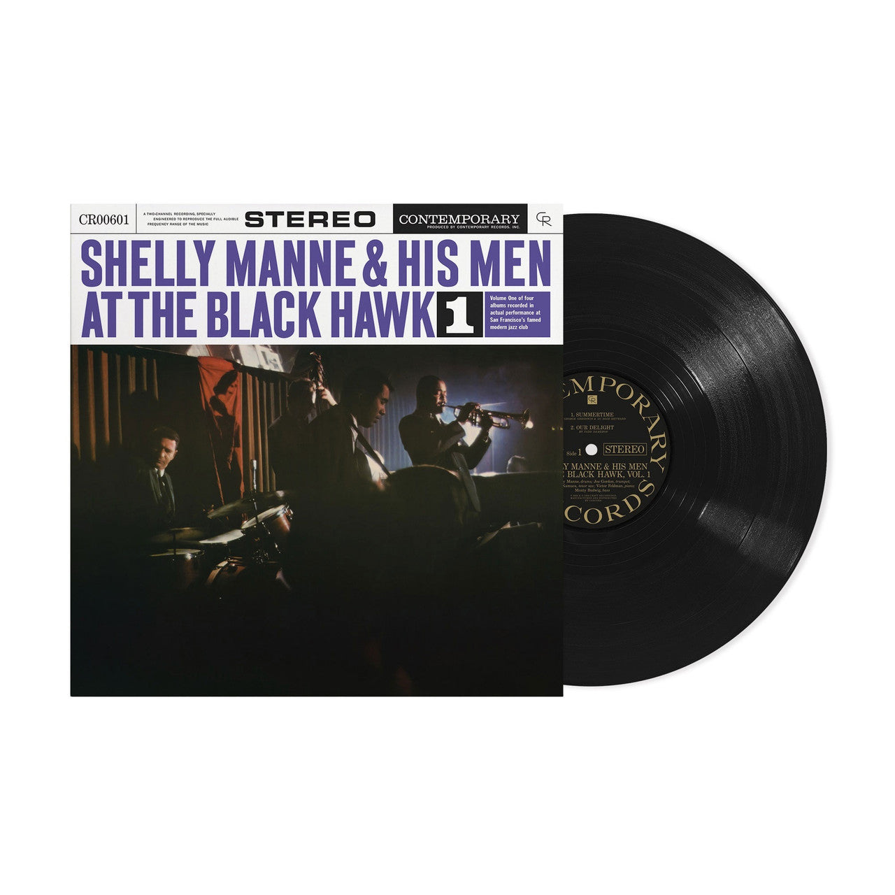 Shelly Manne & His Men - At the Black Hawk, Vol. 1 (1960) - New LP Record 2024 Craft 180 Gram Vinyl - Jazz / Hard Bop
