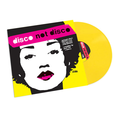 Various Artists - Disco Not Disco - 25th Anniversary Edition - New 3 LP Record 2024 Strut Translucent Yellow RSD Vinyl - Electronic / Disco / Post Punk / Proto House