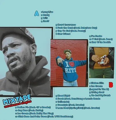Veeze – Navy Wavy (+Unreleased Mixtape) - New LP Record 2023 Veeze Fans Blue Vinyl - Hip Hop - Shuga Records