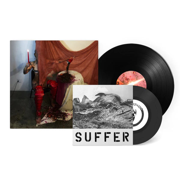 HIDE - Spit or Swallow, Every Soul Will Taste Death - New LP Record 2025 Get Better Vinyl & Bonus 7" Single - Chicago Electronic / Industrial - Shuga Records