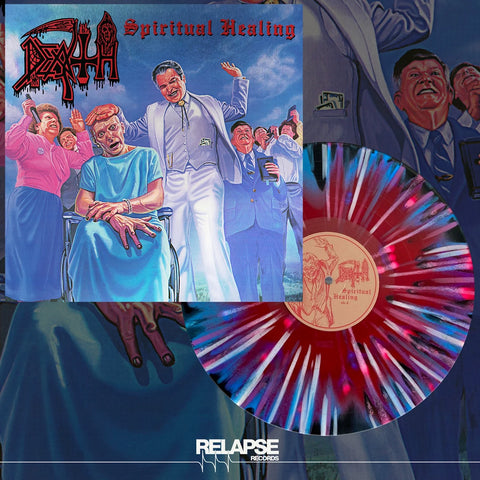 Death - Spiritual Healing (1990) - New LP Record 2024 Relapse Red, White & Blue Merge with Splatter Vinyl - Death Metal