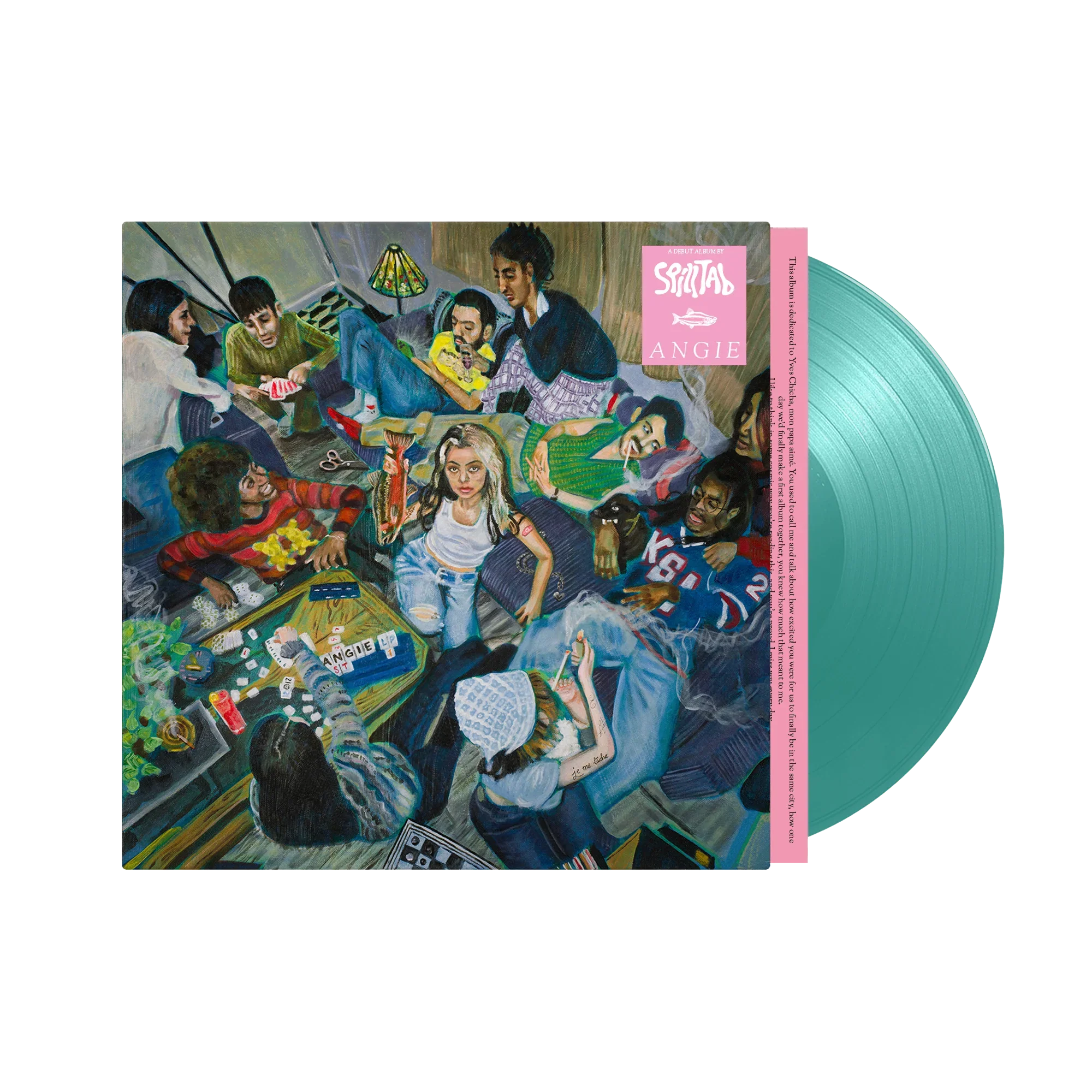 Spill Tab - ANGIE - New LP Record 2025 Because Music Green