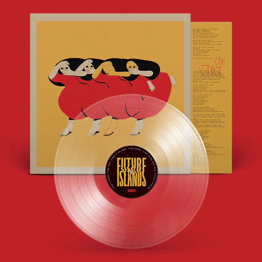 Future Islands - People Who Aren't There Anymore - New LP Record 2024 4AD Indie Exclusive Transparent Vinyl - Indie Rock / Synth-pop - Shuga Records