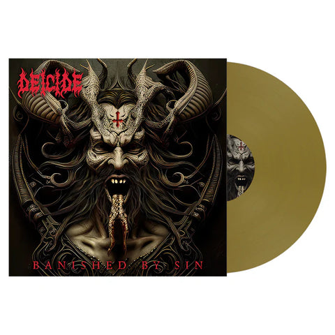 Deicide - Banished By Sin - New LP Record 2024 Reigning Phoenix Gold Opaque Vinyl - Death Metal