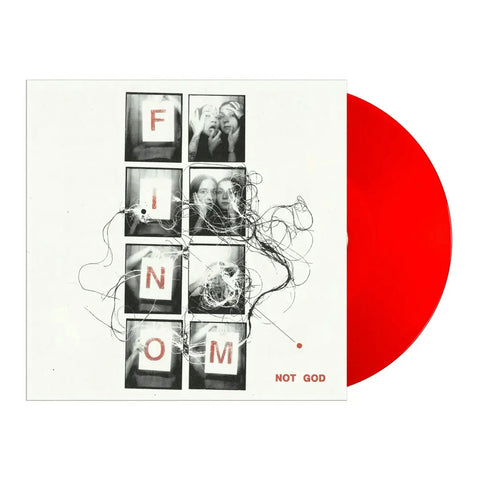 Finom - Not God - New  LP Record 2024 Joyful Noise Red Vinyl - Chicago Indie Rock / Art Rock