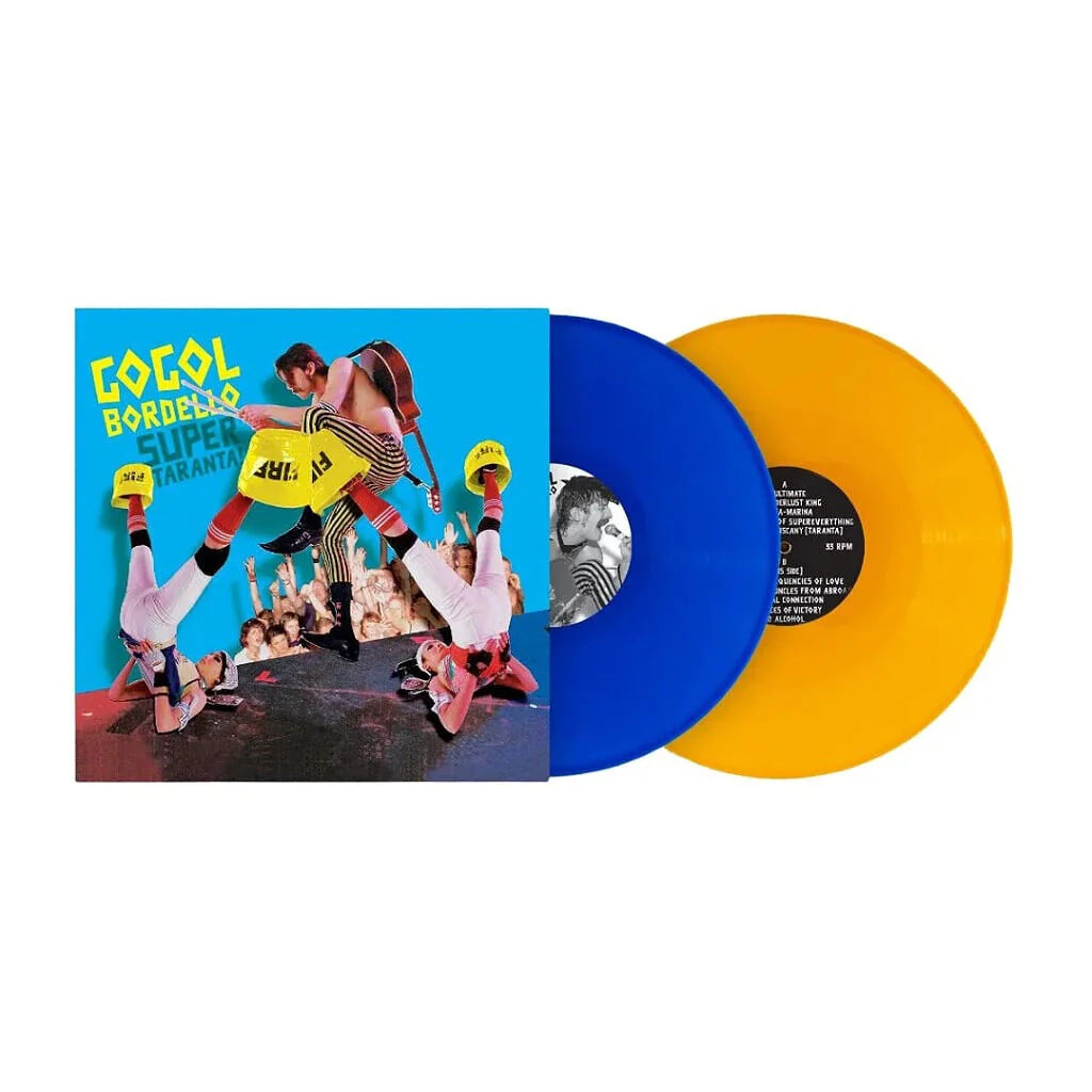Gogol Bordello - Super Taranta! (2007) - New LP Record 2022 Side One Dummy Blue & Yellow Vinyl - Gypsy Punk - Shuga Records