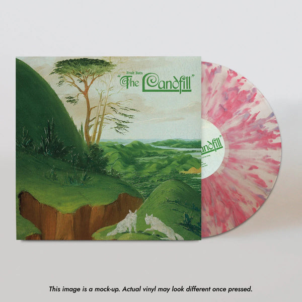 Fruit Bats - The Landfill - New LP Record 2026 Merge Indie Exclusive Pink Splatter in Clear Vinyl - Indie Rock / Folk Rock - Shuga Records