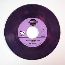 Say She She - Purple Snowflakes / This Wintertime - New 7" Single Record 2024 Karma Chief Purple Marbled Vinyl - Soul / Holiday / Psychedelic - Shuga Records