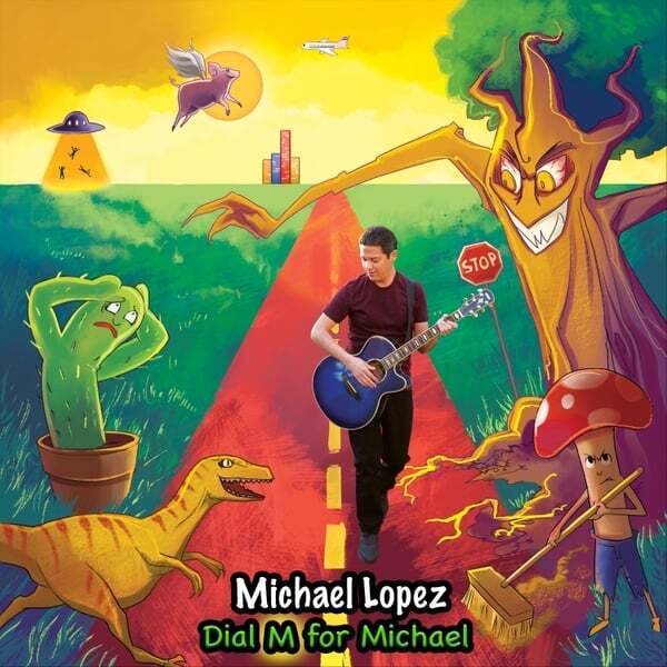 Michael Lopez - Dial M For Michael - New LP Record 2023 Self Released Green Marble Vinyl, Glow-In-Dark Cover - Indie Rock / Alternative Rock - Shuga Records