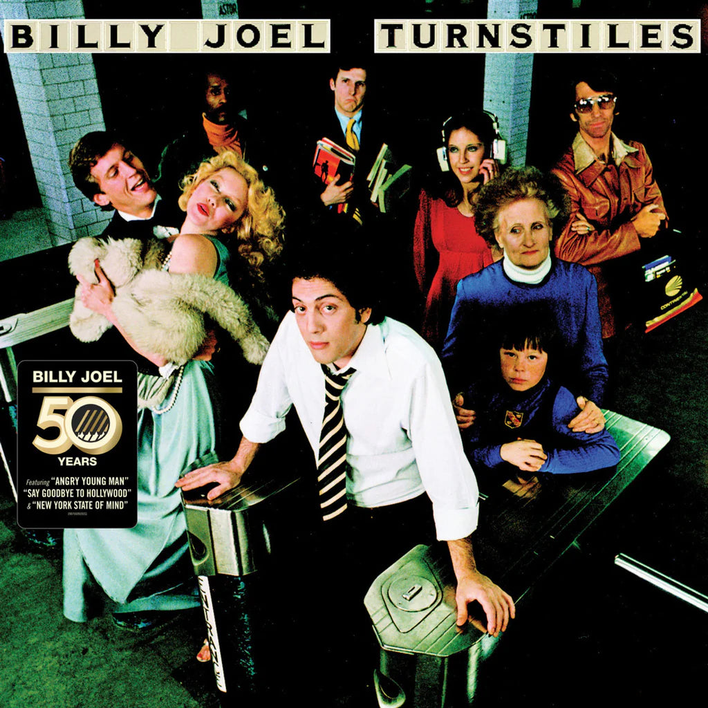 Billy Joel - Turnstiles (1976) - New LP Record 2024 Columbia Legacy Vinyl - Pop Rock - Shuga Records