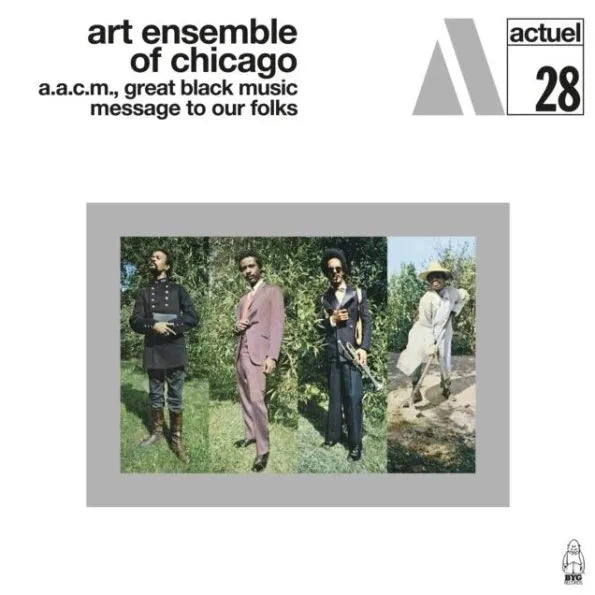 The Art Ensemble of Chicago - Message to Our Folks (1969) - New LP Record 2024 BYG Green Marbled 180 gram Vinyl - Free Jazz - Shuga Records