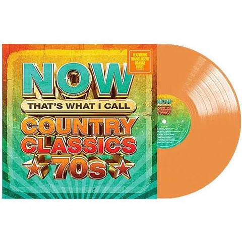 Various - Now That's What I Call Country Classics: 70s - New LP Record 2024 Universal Translucent Orange Vinyl - Country