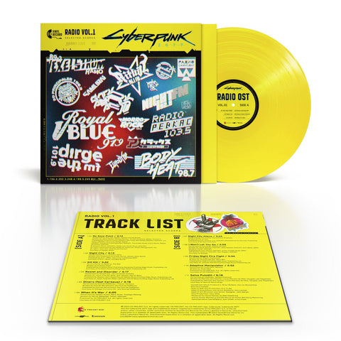Various - Cyberpunk 2077 Radio Vol. 1 - New LP Record 2024 Lakeshore Opaque Yellow Vinyl - Soundtrack