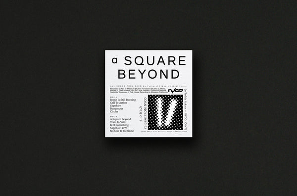Teddy Atkatz and Nyco - A Square Beyond - New LP Record 2025 Self Released Clear 180 gram Vinyl, Letterpress Cover, Lyric Sheet, 10 Postcards, Sticker & Poster - Pop - Shuga Records