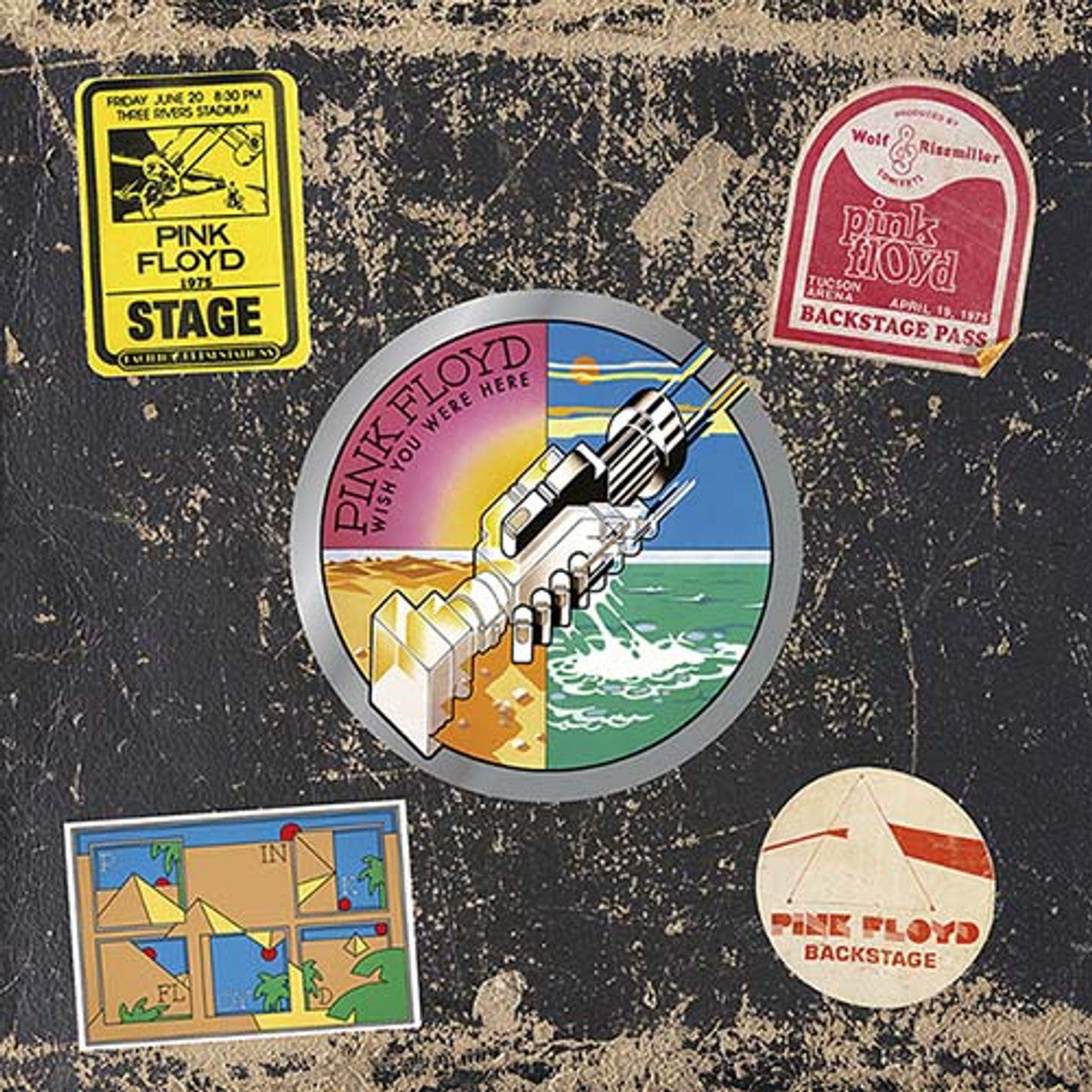 Pink Floyd - Wish You Were Here (1975) - New 3 LP Box Set 2025 Columbia 180 gram Vinyl - Prog Rock - Shuga Records