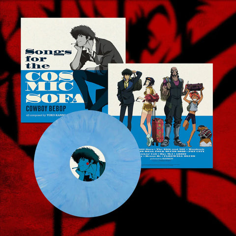 Cowboy Bebop - Songs for the Cosmic Sofa - New LP Record 2024 Bandai Namco Light Blue Marbled Vinyl - Soundtrack