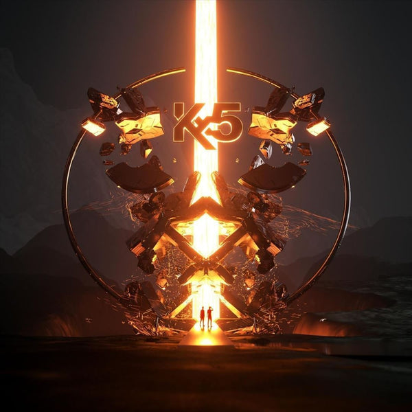 Kx5 (Deadmau5 & Kaskade) - Kx5 - New 2 LP Record 2023 Mau5trap Gold Vinyl - Progressive House - Shuga Records