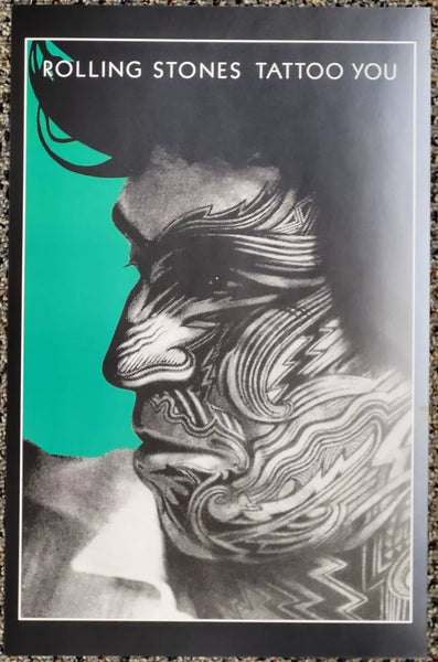 The Rolling Stones - Tattoo You 40th Anniversary - Double Sided Promo Lithograph Poster (Copy) - Shuga Records