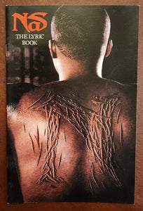 Nas - "Untitled" 2008 Def Jam Lyric Book Promo Poster - Shuga Records