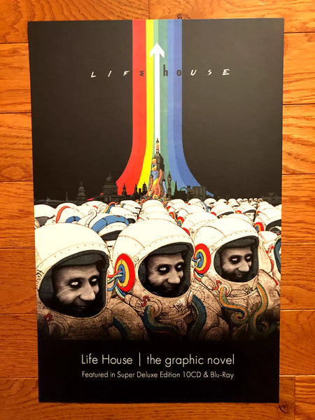 The Who - Who's Next / Life House - Double Sided Promo Poster - 11" x 17" - Shuga Records