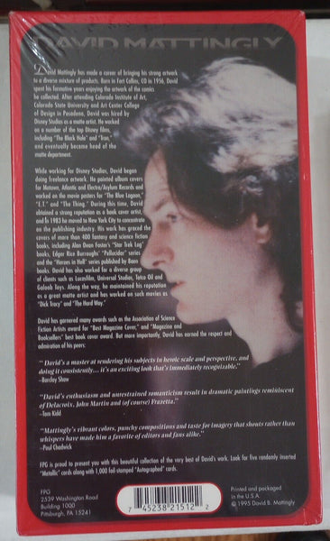 (1) One New Pack - 1995 FPG David B. Mattingly Fantasy Trading Card - 10 Cards Per Pack - Shuga Records