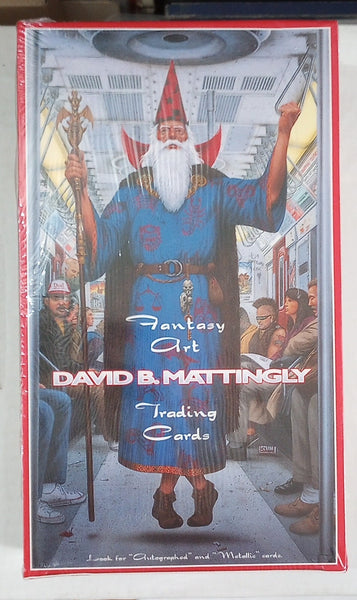 (1) One New Pack - 1995 FPG David B. Mattingly Fantasy Trading Card - 10 Cards Per Pack - Shuga Records