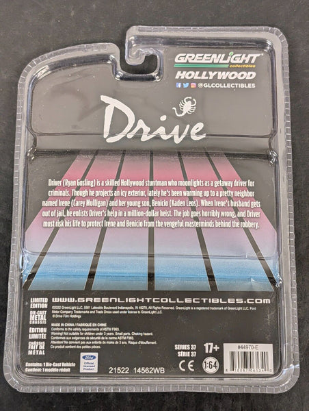 Drive Movie - 2001 FORD CROWN VICTORIA POLICE INTERCEPTOR LAPD 1:64 Die-Cast Metal Car - Shuga Records