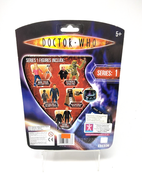 New 2004 DOCTOR WHO - Dalek with Mutant Reveal Action Figure - BBC Show Toy NIB - Shuga Records