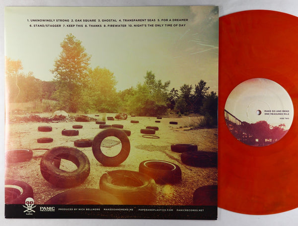 Make Do And Mend - End Measured Mile - Mint- LP Record 2010 Shield Recordings Red Vinyl, Insert & Letter - Punk / Hardcore - Shuga Records
