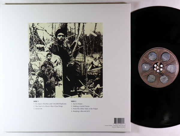 Signed Autographed - Lonnie Holley - Keeping A Record Of It - Mint- LP Record 2013 Dust-to-Digital USA Vinyl - Soul / Experimental / Spoken Word - Shuga Records