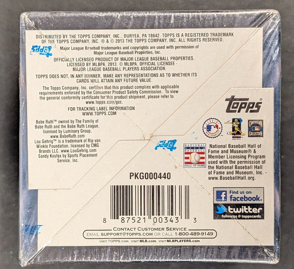 (1) One Pack - New Sealed 2013 TOPPS MLB Baseball Trading Sticker Collection Card Pack - 8 Stickers Cards - Shuga Records