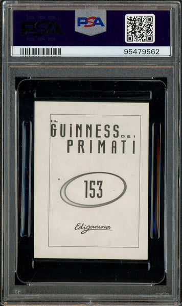 Dolly Parton - 1999 Edigamma IL Guinness Dei Primati #153 Card - PSA 5 EX HIGHEST GRADED - Shuga Records