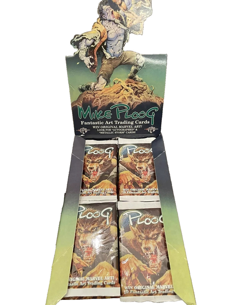 (1) New One Pack - 1994 Mike Ploog Fantasy Art Trading Card - 10 Cards - Shuga Records