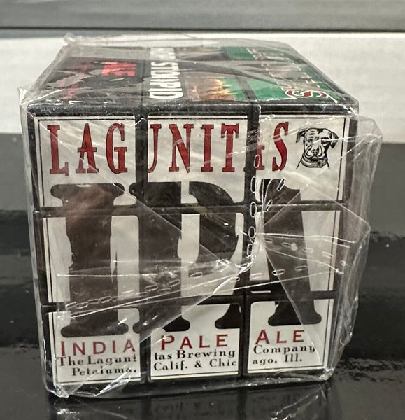 New Lagunitas Beer CHICAGO Brewing Company Promo Puzzle Cube - Shuga Records