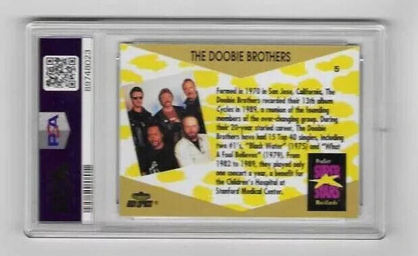 DOOBIE BROTHERS - 1991 PROSET SUPERSTARS MUSICARDS #5 Card - MINT PSA 10 GEM MINT - Shuga Records